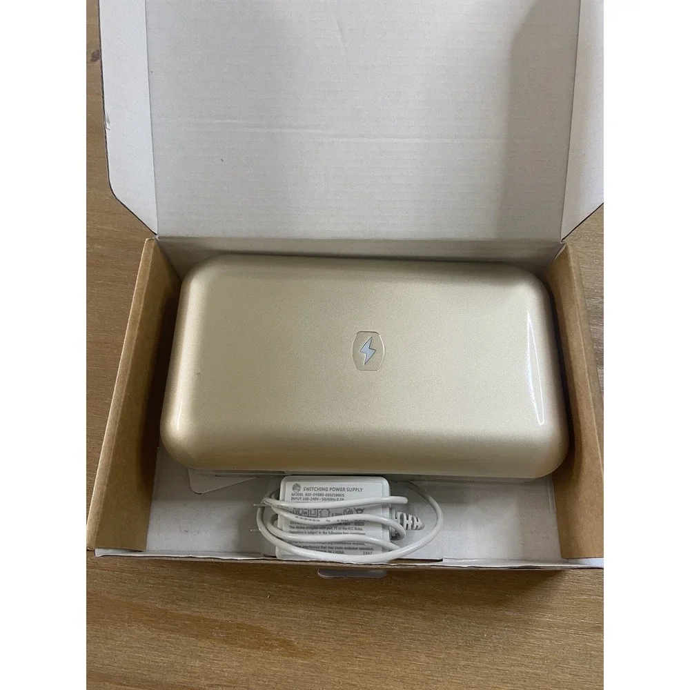PHONE SOAP V.3 UV CELL PHONE SANITIZER and CHARGER - GOLD